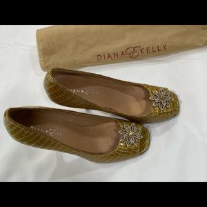 NWOT Diana E. Kelly dress peep toe heels 7.5 free shipping